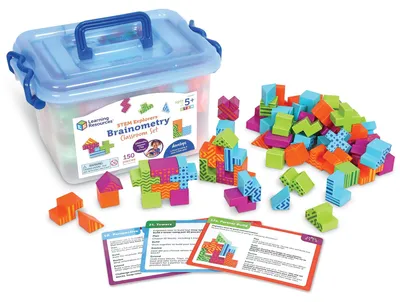 Image de Learning Resources LER9467, Jeu de construction, 5 ans, Plastique, 150 pièces