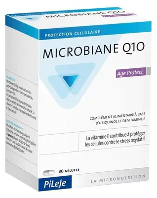 Obrázek produktu pro Pileje Microbiane Q10 Age Protect 30 kapslí