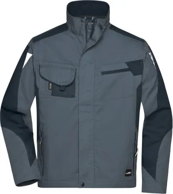 Produktbild von Workwear Jacket - STRONG - Professionelle Jacke mit hochwertiger Ausstattung schwarz/grau, Gr. XL