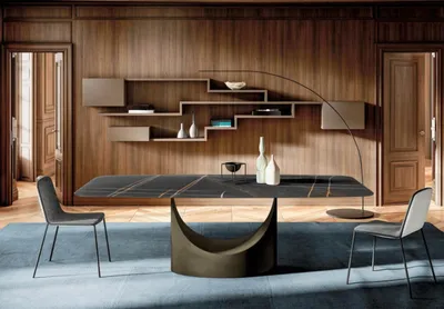 Immagine prodotto di Tavolo da pranzo moderno Sala da pranzo Mobili Design cucina in pietra Nuovo