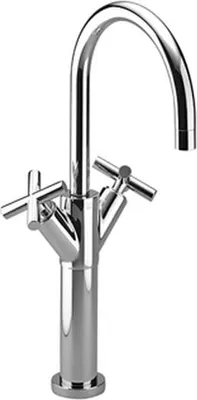 Produktbild von Dornbracht Waschtisch Einlochbatterie mit erhöhtem Standfuß Tara. messing gebürstet, 22533892-28