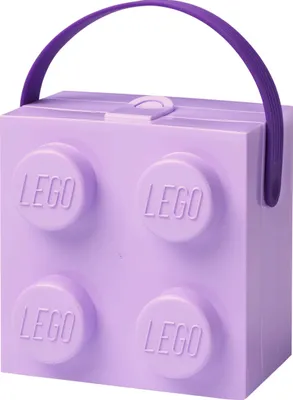 Immagine prodotto di LEGO 40240004 Contenitore per il pranzo LEGO con manico, color lavanda