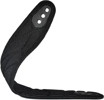 Produktbild von Kopfbandpolster - Kopfhörerauflage - Für angenehmes Hörerlebnis - Weiches Stoffgewebe - 10 x 8 x 2 cm - Schwarz