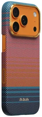Zdjęcie produktu dla Etui PITAKA Edge Case California Dream 04 do iPhone 17 Pro sunset