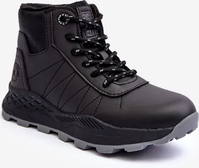 Produktbild von Kinder Gefütterte Trekkingstiefel Schwarz Big Star MM374203 31