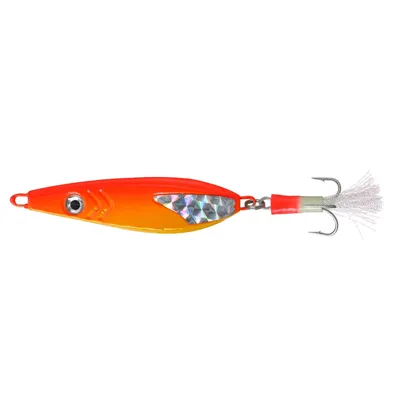 Produktbild von Fladen S-Jollen Pilker, Farbe:Danger Orange, Gewicht g:65.0
