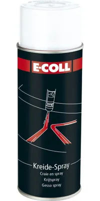 Produktbild von E-Coll Kreidespray 400ml weiß , 4317784425544
