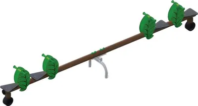 Produktbild von Balancierwippe Spielgerät Klettergerät Hüpfgerät Balancebank Kinderbalancierer