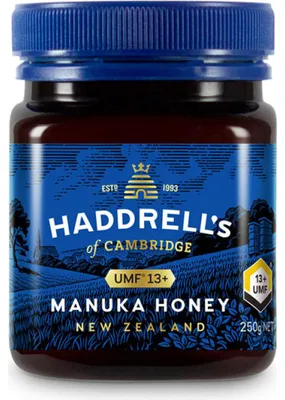 Produktbild von Haddrell?s of Cambridge Haddrell's Manuka Honig MGO 400+ (UMF 13+) 250g