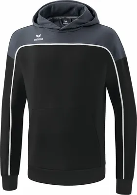 Produktbild von Erima Change By Erima Hoody Schwarz Grau/Schiefergrau/Weiß Junior - 128