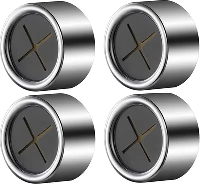 Produktbild von Stück Handtuchhaken für die Küche, rund, selbstklebend, Geschirrtuchhaken, hochwertiges Chrom-Finish und einfache Installation, Handtuchhaken zur Wandmontage, ideal als Handtuchhalter für Badezimmer, Dusche oder im Freien