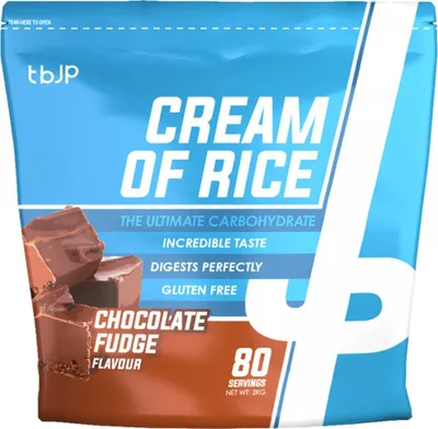 Produktbild von Trained by JP | Cream Of Rice | Complex Carbohydrate Chocolate fudge