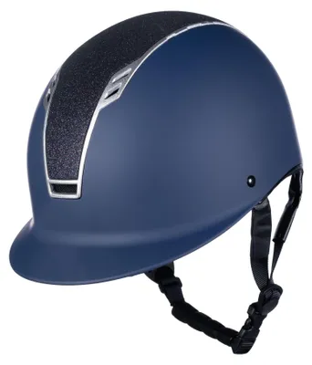 Image de HKM Reithelm Glitter, noir, taille 57-59