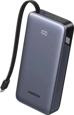 Image de Powerbank Ugreen Pb536 20000 mAh 45 W USB/USB-C (gris)