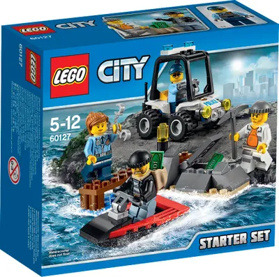 Produktbild von LEGO® City Police 60127 Gefängnisinsel-Polizei Starter-Set