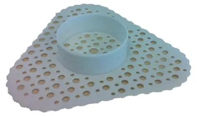 Produktbild von SET - EcoBug® Kunststoff Urinalmatte weiß inkl. Extra strong EcoBug Urinal cap