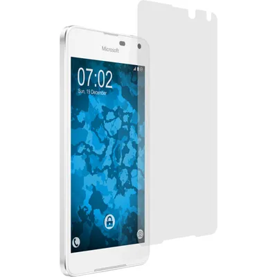 Produktbild von 8er-Pack PhoneNatic Displayschutzfolien matt  kompatibel mit Microsoft Lumia 650