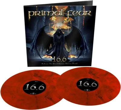 Produktbild von Primal Fear: 16.6 (Before The Devil Knows You're Dead) (Reissue) (Limited Edition) (Rot/Schwarz marmoriertes Vinyl) - - (LP / #)