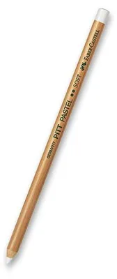 Obrázok produktu pre Umelecká krieda Faber-Castell Pitt Monochrome biela, tvrdosť S