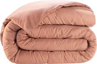 Image de Housse de couette en satin de coton Uni