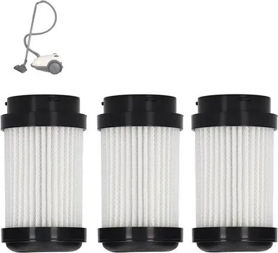 Produktbild von 3er-Set Drahtlose Staubsauger-Filter - Verbesserter Luftfilter für PURE ONE X - Hochwertige Filter für bessere Luftqualität