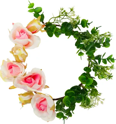 Produktbild von Dekorative Frühlingsgirlande Osterrosen Blume