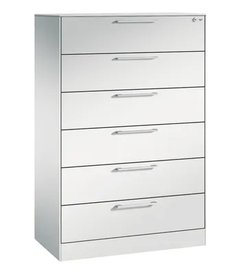 Produktbild von CP C 3000 Asisto Karteischrank lichtgrau 6 Schubladen 80,0 x 43,5 x 131,0 cm, 1 St.
