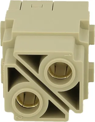 Produktbild von HARTING Han 100 Ampere Modul Buchseneinsatz (F) Axialschraubanschluss, 2-polig 1000V, 100A - 1 Stück