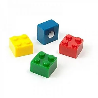 Produktbild von Magnete BRICK 4er Set assortiert