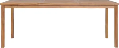 Produktbild von vidaXL Gartentisch 200x100x77 cm Massivholz Teak