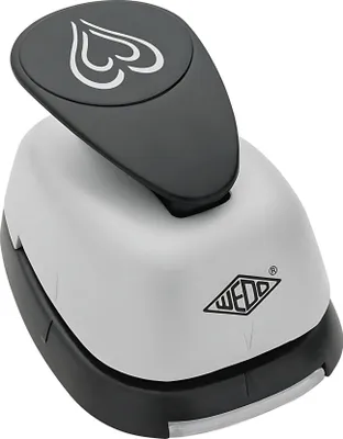 Produktbild von Wedo Motivlocher Popup Maxi, Form Handwerksstanze, Schwarz, Grau, Papier, 220 g/m², 96 mm, 66 mm