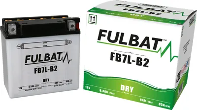Obrázok produktu pre FULBAT FUL DRY batéria - FB7L-B2 / YB7L-B2 (suchá, servisná, vrátane kyseliny)