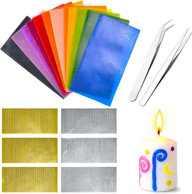 Image de Ensemble de décorations pour bougies Fuhesgu