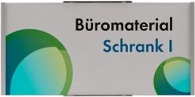Produktbild von OSLO Türschild 75, Format: 73x151 mm