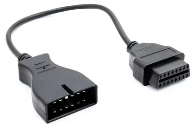 Produktbild von Techstar®-Autoadapterkabel, GM, 12-polig auf OBD2 16-polig