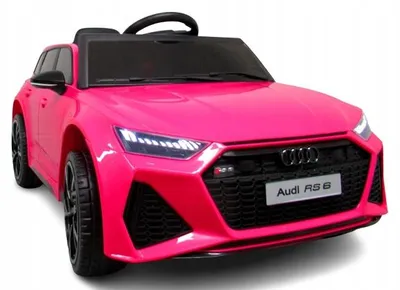 Produktbild von Audi Rs6 Gt Rosa Akku-Auto für Kinder mit Fernbedienung und Lichtern, Eva