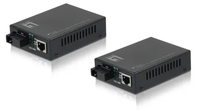 Obrázok produktu pre LevelOne FVT-2202, 100 Mbit/s, IEEE 802.3, IEEE 802.3u, IEEE 802.3x, Fast Ethernet, 10,100 Mbit/s, 10BASE-T, 100BASE-TX, 100BASE-FX