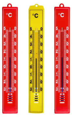 Produktbild von Sonderedition Fußball Weltmeisterschaft Spanien Thermometer Set Temperatur -30 bis 50°C Analog 17cm Innen Außen Garten Außenthermometer