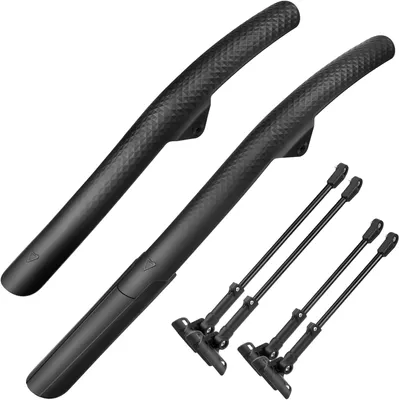 Produktbild von Schutzblech Mountainbike Set Fahrrad Schutzblech MTB Schutzblech (Kotflügel Fahrrad Fahrradzubehör Universal), us schlagfestem Hochleistungskunststoff