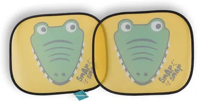 Imagen del producto de Juego de 2 protectores solares para automóviles, con protección UV para niños y mascotas, autoadhesivos, universales, ideales para viajes en coche