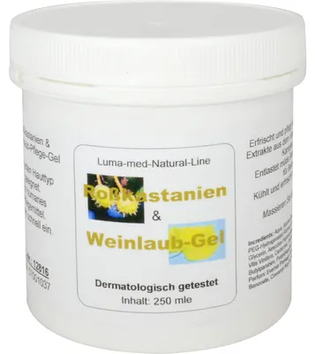 Produktbild von Roßkastanien-Weinlaub Pflege-Gel, 250 ml Gel