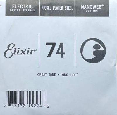 Immagine prodotto di Elixir 15274 Nanoweb Nickel - corda singola 074