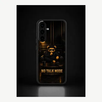 Produktbild von Samsung S25 Hülle Handyhülle Schutzhülle Case mit Kein Reden Motiv – LUNØIR ©