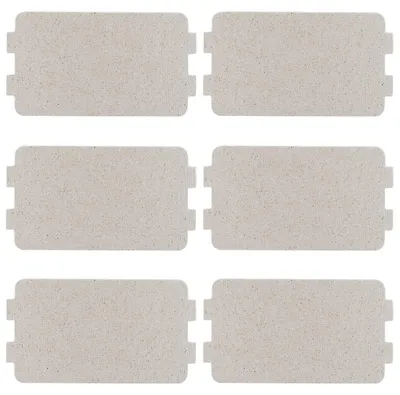 Mica Sheet für Mikrowelle 117×64 mm, 6 Stück