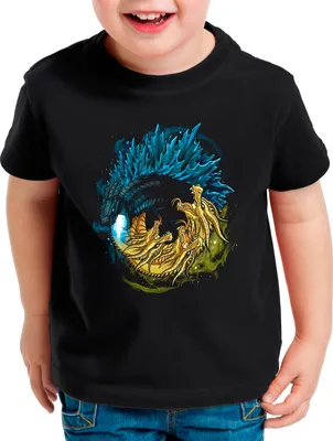 Produktbild von style3 Gojira Battle Kinder T-Shirt ghidrah gidora monster nipon tokio tokyo