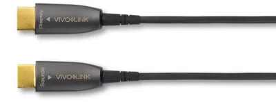Produktbild von Vivolink PROHDMIOP50, 50 m, HDMI Typ A (Standard), HDMI Typ A (Standard), 4096 x 2160 Pixel, 3D, Schwarz