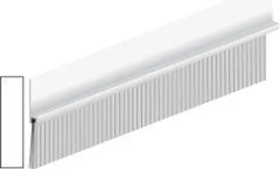 Produktbild von Ellen Türbodendichtung alu IBS 80 100 cm mit PP Bürste