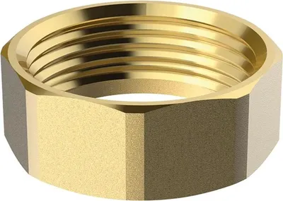 Produktbild von Aalberts FL Überwurfmutter, 1 1/2", Wellrohr DN 32, 1 Stk.