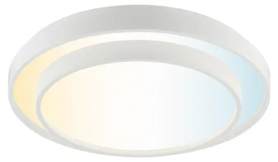 Produktbild von Brilliant LED Deckenleuchte Faruz Ø 37 x 8,5 cm warmweiß-kaltweiß weiß