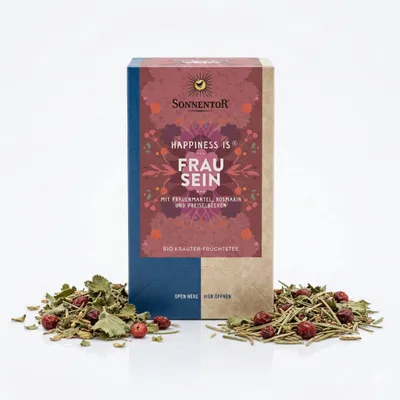 Image de THÉ HERBAL ET FRUIT POUR FEMMES (BE A WOMAN)(18 x 1,7 g) 30,6 g - SONNENTOR